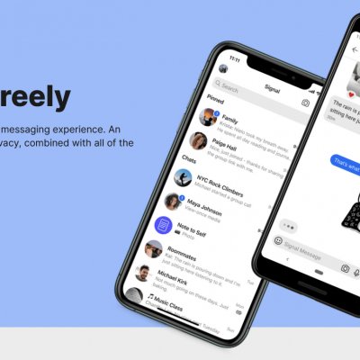 Berichten met signaal door Open Whisper Systems